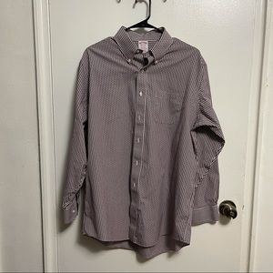 Brooks Brothers Original Madison Red Patterned Shirt